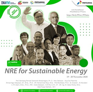 Pertamina Foundation Gelar PFestWebinar Bertemakan PFsains Untuk Kemajuan EBT di Indonesia