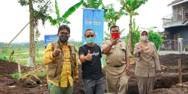 Kolaborasi Pertamina Foundation Bersama Yayasan Spedagi Mandiri Lestari, Wujudkan Desa Mandiri dan Lestari Melalui Pembangunan VCMC Temanggung