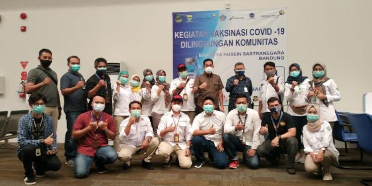 2.500 Orang Komunitas Bandara PT Angkasa Pura II Sudah Terima Vaksinasi Pertama COVID-19