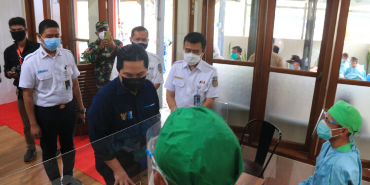 KAI Terus Gencarkan Vaksinasi Gratis di Stasiun