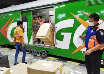 Volume Angkutan Barang dengan Kereta Api Meningkat 6%