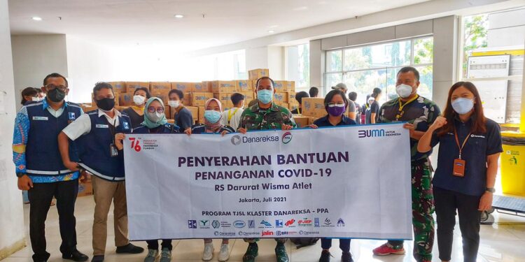 BUMN Klaster Danareksa-PPA Hadir Ringankan Beban Penyandang Disabilitas dan Nakes di Masa Pandemi