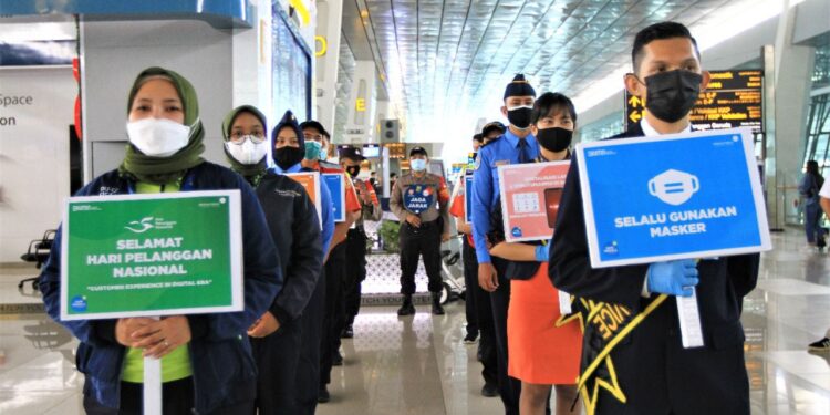 Hari Pelanggan Nasional 2021, AP II Kampanye Perjalanan Aman dan Mulus Tanpa Gangguan Lewat Layanan Digital di Bandara