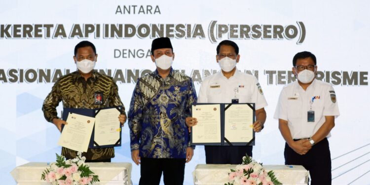 Cegah Terorisme dan Radikalisme, KAI Bekerja Sama dengan BNPT