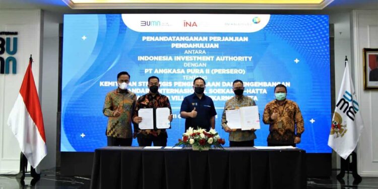 Kemitraan Strategis INA dan Angkasa Pura II Untuk Akselerasi Pengembangan Bandara Soekarno Hatta