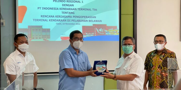 Wujudkan Konektivitas, IPCC Jalin Kerjasama dengan Pelabuhan Belawan