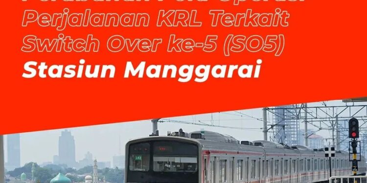 KAI Ingatkan Masyarakat untuk Beradaptasi Terkait Perubahan Pola Pelayanan KRL Jabodetabek
