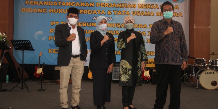 Perkuat Pendampingan Hukum, PTPN X Jalin Kerjasama dengan Kajati Jawa Timur