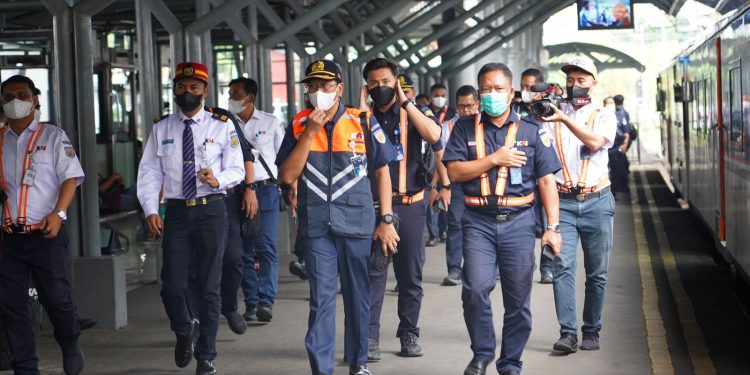 Gunakan Kereta Inspeksi, KAI Pastikan Kesiapan Angkutan Lebaran 2023