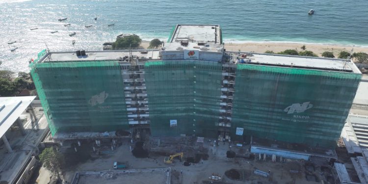 Progres Pembangunan Hotel & Convention Center Berstandar Internasional di KEK Kesehatan Sanur On The Track !