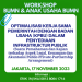 WORKSHOP BUMN & ANAK USAHA 17 November 2023 : Optimalisasi Kerja Sama Pemerintah denga Badan Usaha (KPBU) Dalam Penyediaan Infrastruktur Publik