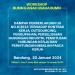 Workshop BUMN dan Anak Usaha BUMN 20 Januari 2024 : DAMPAK PERBERLAKUAN UU NO.6/2023 TERHADAP KONTRAK KERJA, OUTSOURCING, PENGUPAHAN, PERSELISIHAN HUBUNGAN INDUSTRI, PEMUTUSAN HUBUNGAN KERJA DAN PERHITUNGAN IMBALAN PASCA KERJA  