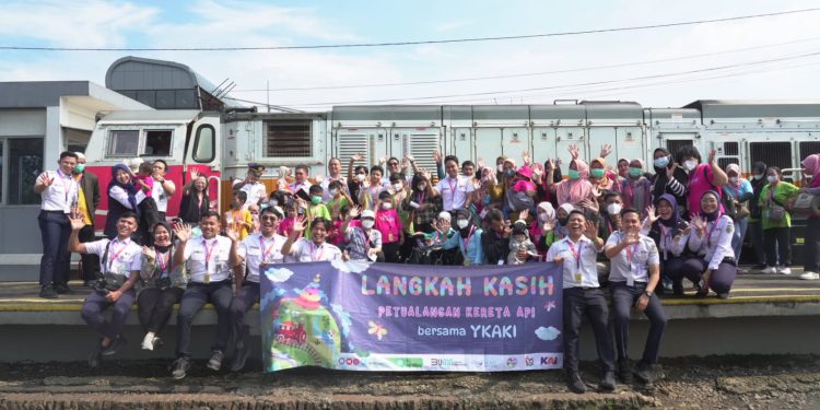 Peringati Hari Kanker Anak Sedunia, KAI Ajak Anak Pejuang Kanker Bertualang
