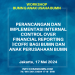 Workshop BUMN dan Anak Usaha BUMN 17 Mei 2024 : Perancangan dan Implementasi Internal Control Over Financial Reporting (ICOFR) Bagi BUMN dan Anak Perusahaan BUMN