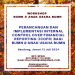 Workshop BUMN & Anak Usaha BUMN 12 Juli 2024 : PERANCANGAN DAN IMPLEMENTASI INTERNAL CONTROL OVER FINANCIAL REPORTING (ICOFR) BAGI BUMN DAN ANAK PERUSAHAAN BUMN