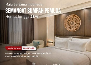 Nikmati Promo Spesial Hari Sumpah Pemuda di Hotel Jaringan HIG