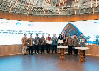 Langkah Strategis Transformasi InJourney Hospitality : Penandatanganan Akta Transaksi Hotel Indonesia Properti oleh Hotel Indonesia Natour dan Wijaya Karya