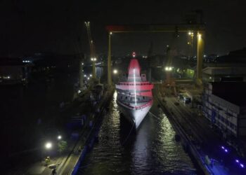 Indonesia Perkuat Daya Tangkal Maritim Lewat Peluncuran Frigate Merah Putih