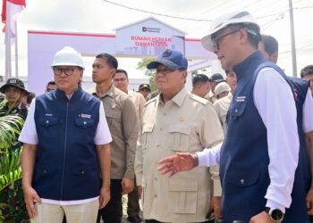 Target 15.000 Hunian dalam Tiga Bulan, Presiden Prabowo Tinjau Pembangunan Rumah di Aceh Tamiang