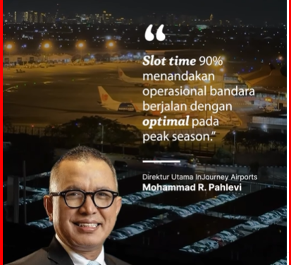 InJourney Airports Secara Kumulatif di 37 bandara Melayani sekitar 10,20 juta penumpang pada Periode Nataru